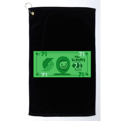 Dame Dolla Jame Dolla The Blazers 71 Points Golf Towel