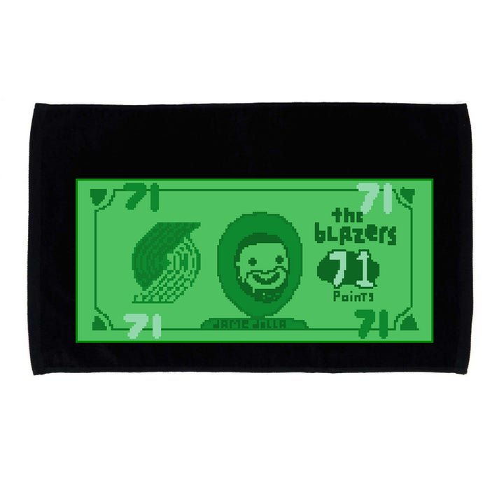 Dame Dolla Jame Dolla The Blazers 71 Points Microfiber Hand Towel