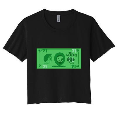 Dame Dolla Jame Dolla The Blazers 71 Points Crop Top