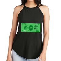 Dame Dolla Jame Dolla The Blazers 71 Points Women's Perfect Tri Rocker Tank