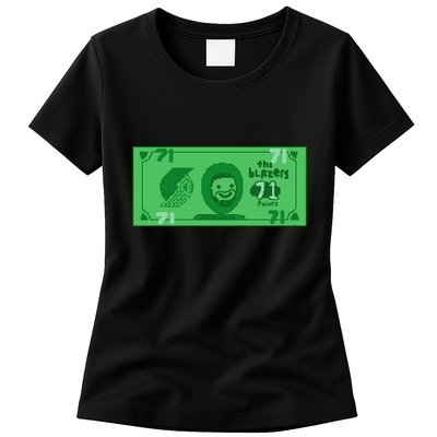Dame Dolla Jame Dolla The Blazers 71 Points Womens T-Shirt