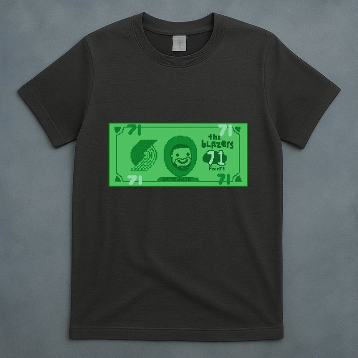 Dame Dolla Jame Dolla The Blazers 71 Points T-Shirt
