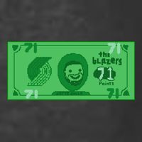 Dame Dolla Jame Dolla The Blazers 71 Points T-Shirt