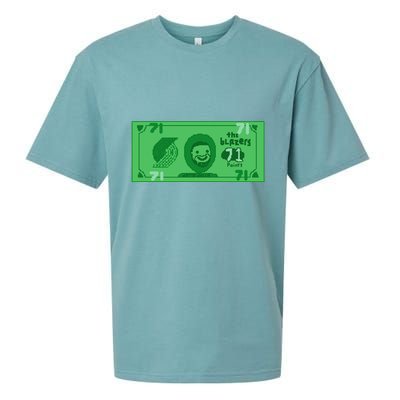 Dame Dolla Jame Dolla The Blazers 71 Points Sueded Cloud Jersey T-Shirt