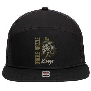 Drizzle Drizzle Kings We Up Soft Guy Era Soft Boy Era 7 Panel Mesh Trucker Snapback Hat