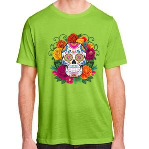 Dia De Los Muertos Costume Day Of The Dead Sugar Skull Adult ChromaSoft Performance T-Shirt