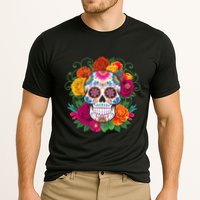 Dia De Los Muertos Costume Day Of The Dead Sugar Skull Cooling Performance Crew T-Shirt