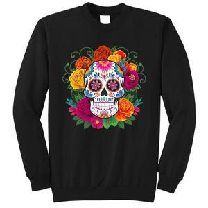 Dia De Los Muertos Costume Day Of The Dead Sugar Skull Sweatshirt