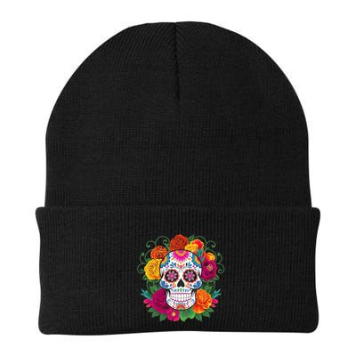 Dia De Los Muertos Costume Day Of The Dead Sugar Skull Beanie