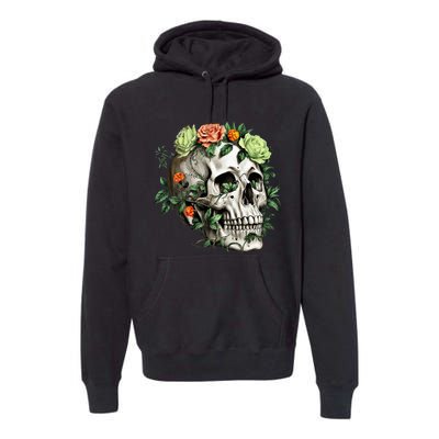 Dia De Los Muertos Costume Day Of The Dead Sugar Skull Premium Hoodie