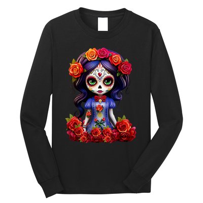 Dia De Los Muertos La Catrina Day Of The Dead Long Sleeve Shirt