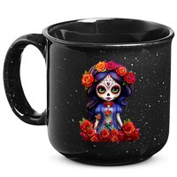 Dia De Los Muertos La Catrina Day Of The Dead 15oz Campfire Ceramic Mug