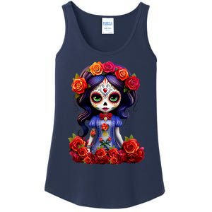 Dia De Los Muertos La Catrina Day Of The Dead Ladies Essential Tank