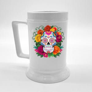 Dia De Los Muertos Costume Day Of The Dead Sugar Skull Beer Stein