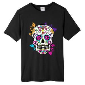 Dia De Los Muertos Sugar Skull Tall Fusion ChromaSoft Performance T-Shirt