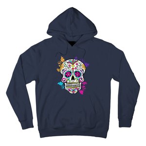 Dia De Los Muertos Sugar Skull Hoodie