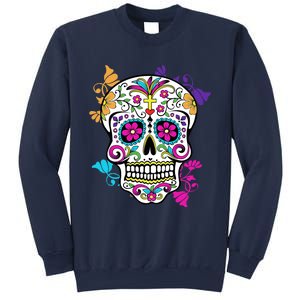 Dia De Los Muertos Sugar Skull Sweatshirt