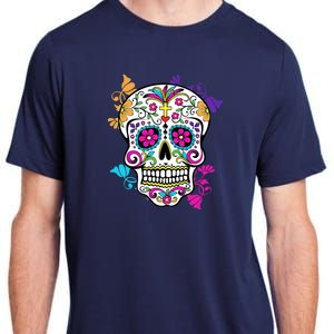 Dia De Los Muertos Sugar Skull Adult ChromaSoft Performance T-Shirt