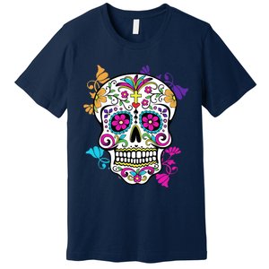 Dia De Los Muertos Sugar Skull Premium T-Shirt