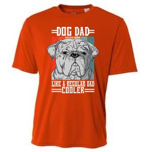 Dog Dad Like A Regular Dad Cooler Great Gift Cooling Performance Crew T-Shirt