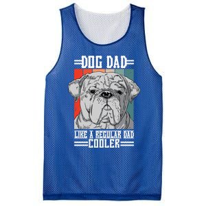 Dog Dad Like A Regular Dad Cooler Great Gift Mesh Reversible Basketball Jersey Tank