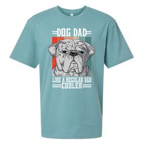 Dog Dad Like A Regular Dad Cooler Great Gift Sueded Cloud Jersey T-Shirt