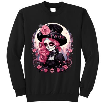 Dia De Los Muertos La Catrina Day Of The Dead Design Gift Sweatshirt