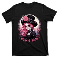 Dia De Los Muertos La Catrina Day Of The Dead Design Gift T-Shirt