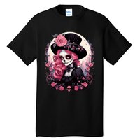 Dia De Los Muertos La Catrina Day Of The Dead Design Gift Tall T-Shirt