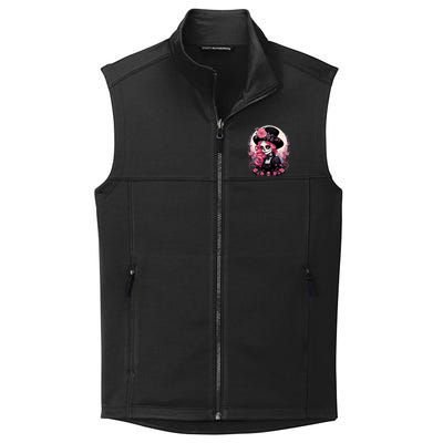 Dia De Los Muertos La Catrina Day Of The Dead Design Gift Collective Smooth Fleece Vest