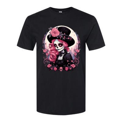 Dia De Los Muertos La Catrina Day Of The Dead Design Gift Softstyle CVC T-Shirt