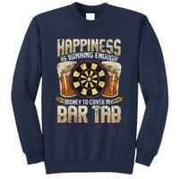 Darts Dart League Team Bar Tab Funny Humor Sayings Quotes Sweatshirt