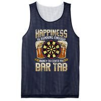 Darts Dart League Team Bar Tab Funny Humor Sayings Quotes Mesh Reversible Basketball Jersey Tank