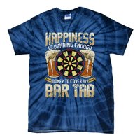 Darts Dart League Team Bar Tab Funny Humor Sayings Quotes Tie-Dye T-Shirt