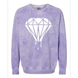 DRIPPING DIAMOND LOGO Colorblast Crewneck Sweatshirt