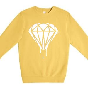 DRIPPING DIAMOND LOGO Premium Crewneck Sweatshirt