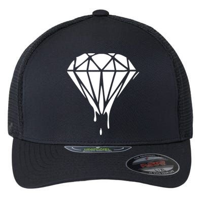 DRIPPING DIAMOND LOGO Flexfit Unipanel Trucker Cap