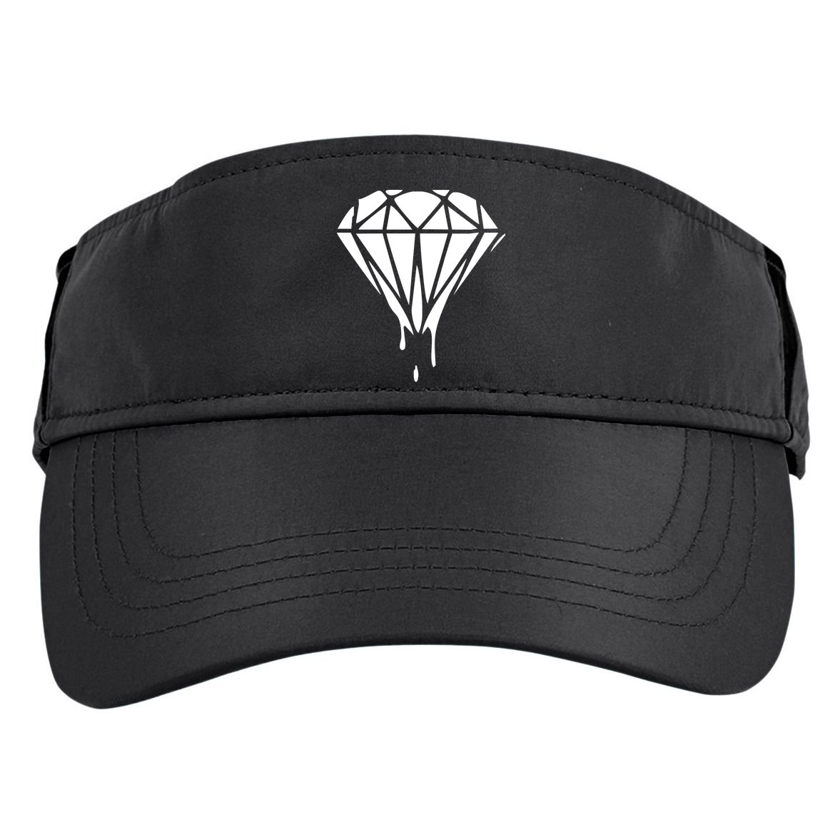 DRIPPING DIAMOND LOGO Adult Drive Performance Visor