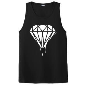 DRIPPING DIAMOND LOGO PosiCharge Competitor Tank