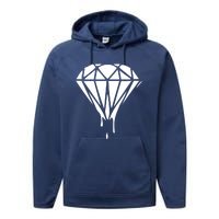 DRIPPING DIAMOND LOGO Performance Fleece Hoodie