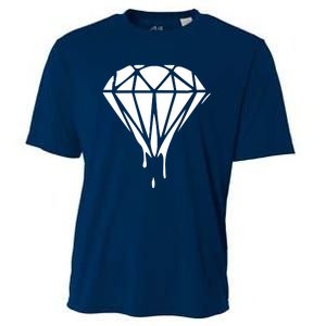 DRIPPING DIAMOND LOGO Cooling Performance Crew T-Shirt