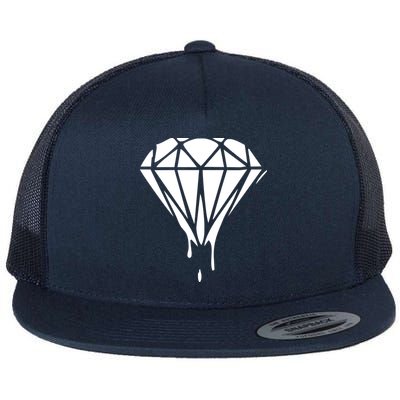 DRIPPING DIAMOND LOGO Flatbill Hat
