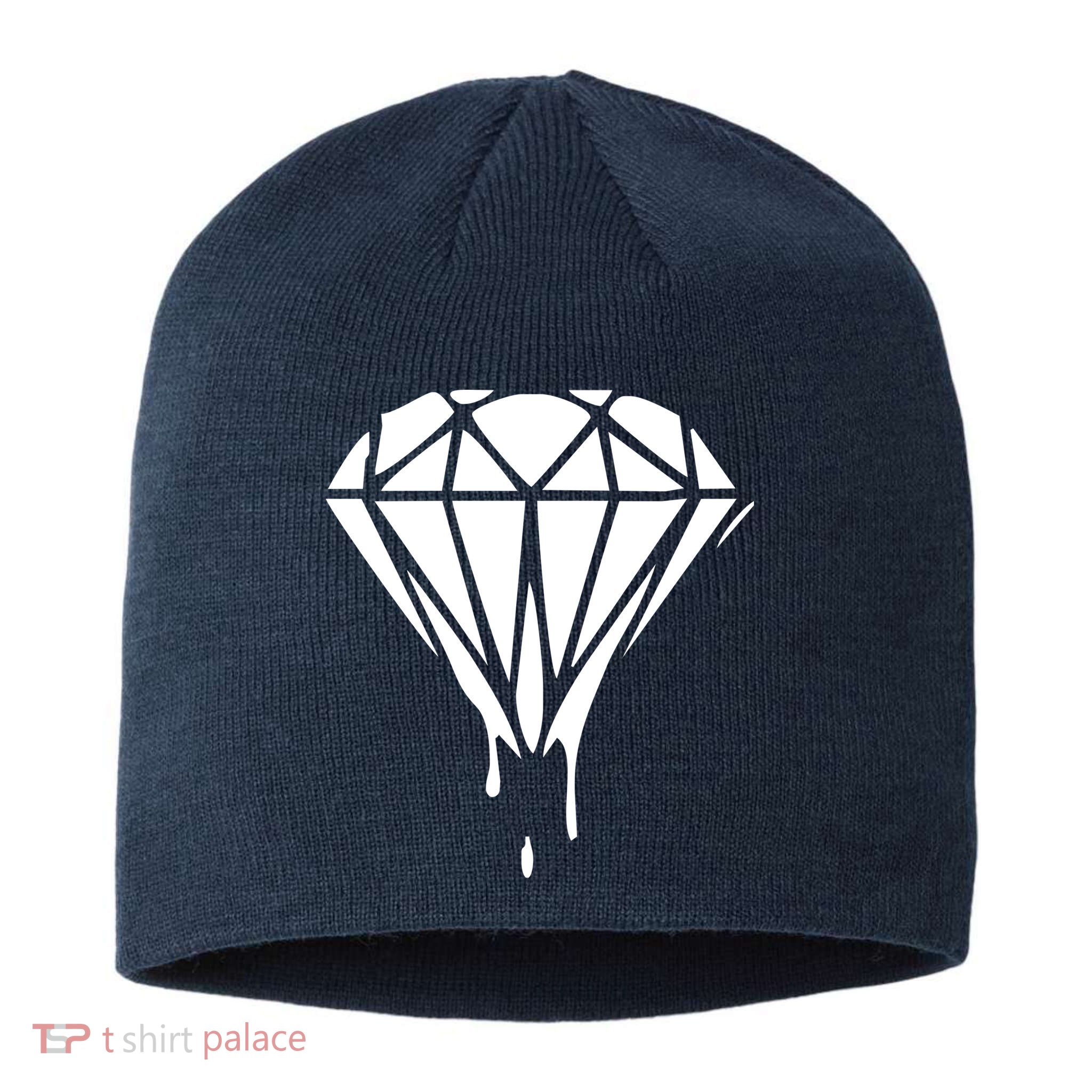 DRIPPING DIAMOND LOGO Sustainable Beanie