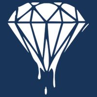 DRIPPING DIAMOND LOGO Magnet