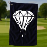 DRIPPING DIAMOND LOGO Golf Towel