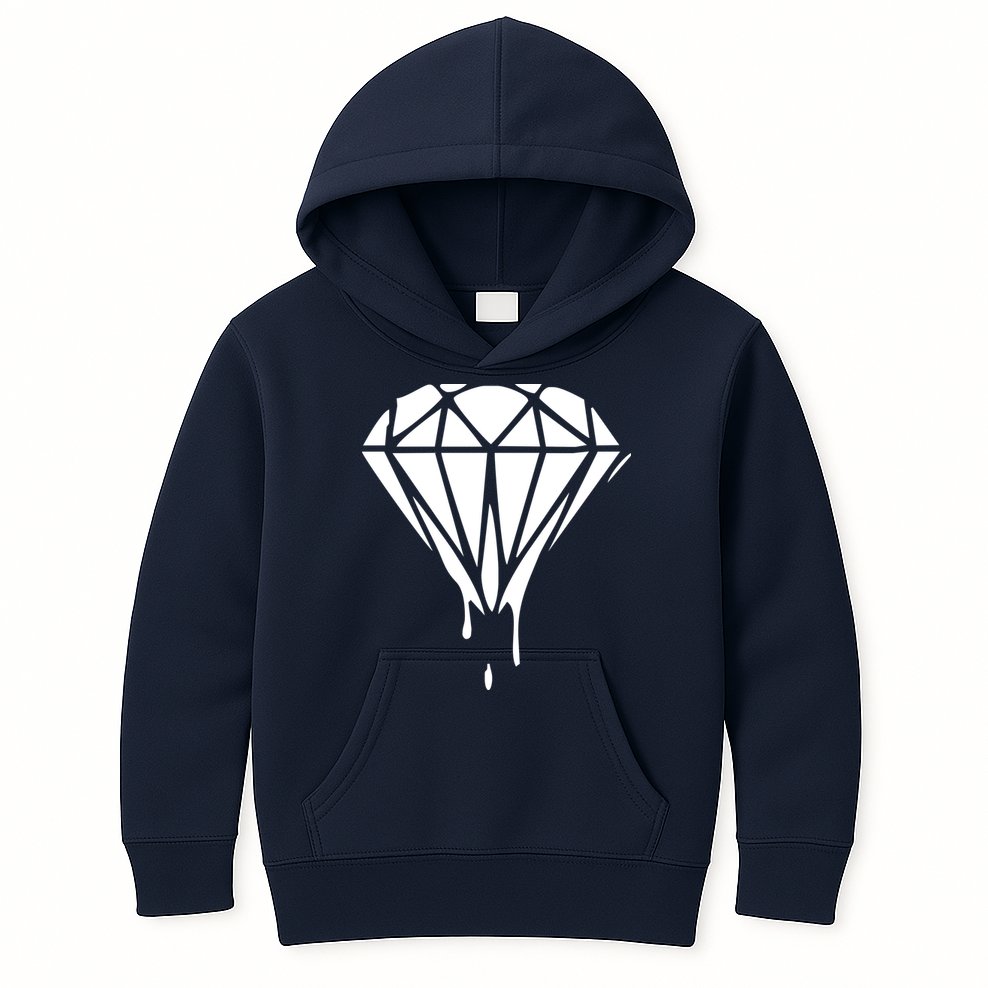 DRIPPING DIAMOND LOGO Kids Hoodie