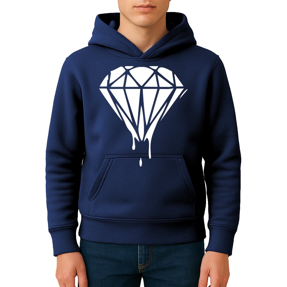 DRIPPING DIAMOND LOGO Kids Hoodie