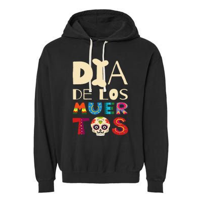 Dia de los Muertos Garment-Dyed Fleece Hoodie