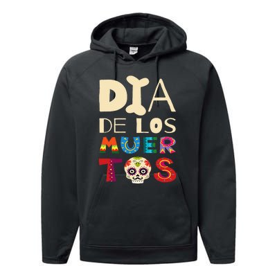 Dia de los Muertos Performance Fleece Hoodie