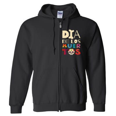 Dia de los Muertos Full Zip Hoodie